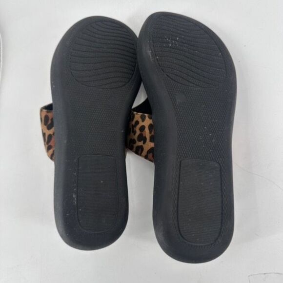 New Centro Point Women’s Leopard Flip Flop Platform Size 7.5 - Picture 5 of 9